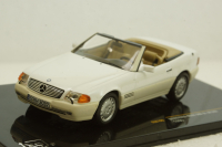 Mercedes SL500 R129, 1990 white, CLC195, IXO 1:43