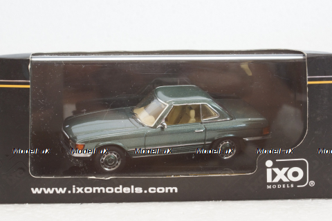 Mercedes 350SL Hard top, 1972 green, CLC193, IXO 1:43