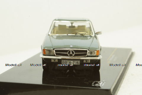 Mercedes 350SL Hard top, 1972 green, CLC193, IXO 1:43