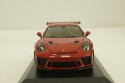 Porsche 911 (991 II) GT3 RS with gold rims 2018 red, 413067069, Minichamps 1:43