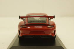 Porsche 911 (991 II) GT3 RS with gold rims 2018 red, 413067069, Minichamps 1:43