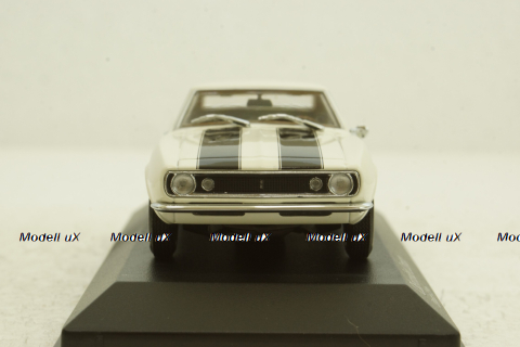 Chevrolet Camaro 1967 white, 400142720, Minichamps 1:43