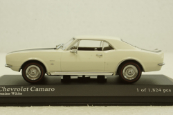 Chevrolet Camaro 1967 white, 400142720, Minichamps 1:43