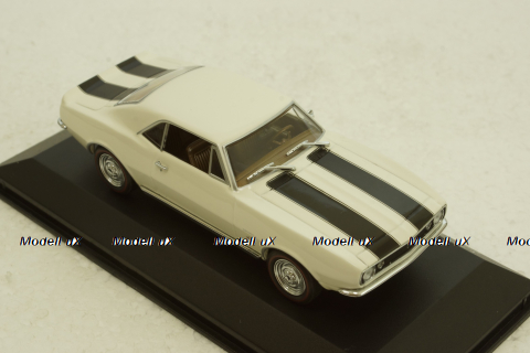 Chevrolet Camaro 1967 white, 400142720, Minichamps 1:43