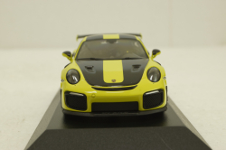Porsche 911 (991/2) GT2 RS with silver rims 2018 lightgreen, 413067281, Minichamps 1:43