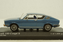 Audi 100 Coupe S 1969 blue,  430019127, Minichamps 1:43