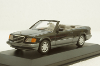 Mercedes E320 Cabriolet (A124) 1994 black,  430033530, Minichamps 1:43