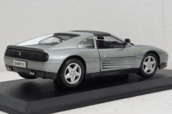 Ferrari 348 TS (1989), silvergrey, BU1816006GY, Burago 1:18