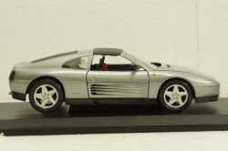 Ferrari 348 TS (1989), silvergrey, BU1816006GY, Burago 1:18
