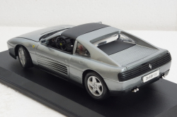 Ferrari 348 TS (1989), silvergrey, BU1816006GY, Burago 1:18
