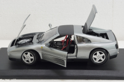 Ferrari 348 TS (1989), silvergrey, BU1816006GY, Burago 1:18