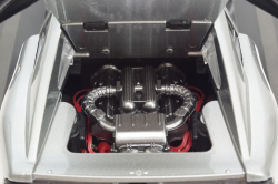 Ferrari 348 TS (1989), silvergrey, BU1816006GY, Burago 1:18