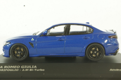 Alfa Romeo Giulia Quadrifoglio 2016 blue, 4313104, Solido 1:43