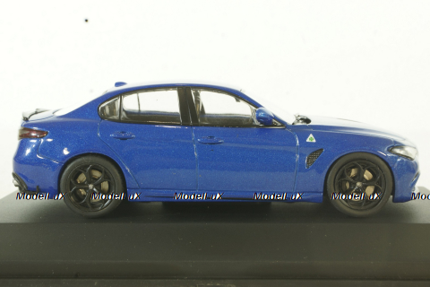 Alfa Romeo Giulia Quadrifoglio 2016 blue, 4313104, Solido 1:43