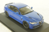 Alfa Romeo Giulia Quadrifoglio 2016 blue, 4313104, Solido 1:43