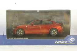 Alfa Romeo Giulia Quadrifoglio 2016 red, 4313102, Solido 1:43