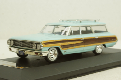Ford Country Squire 1964, light blue, PRD202,  PremiumX 1:43