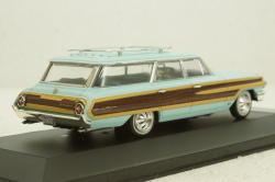 Ford Country Squire 1964, light blue, PRD202,  PremiumX 1:43