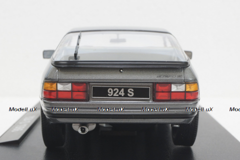 Porsche 924 S 1986, grey, metallic, KKDC180772, KK-Scale 1:18