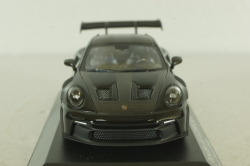 Porsche 911 (992) GT3 RS with Weissach-Package, blue/black rims and black décor, 413062109, Minichamps 1:43  