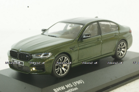 BMW 5-Series M5 F90 V8 Biturbo 2021, Green, 4312701, Solido 1:43