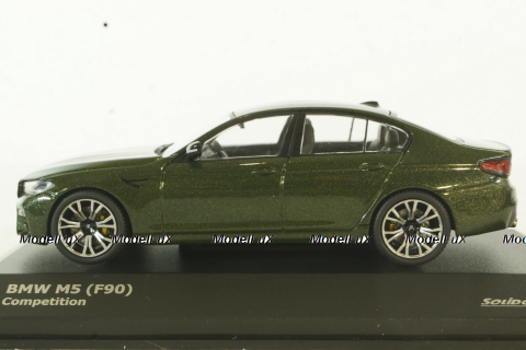 BMW 5-Series M5 F90 V8 Biturbo 2021, Green, 4312701, Solido 1:43