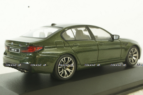 BMW 5-Series M5 F90 V8 Biturbo 2021, Green, 4312701, Solido 1:43