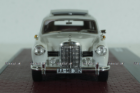 Mercedes 180B (W120) Kombi open roof 1960 grey, Matrix 1:43
