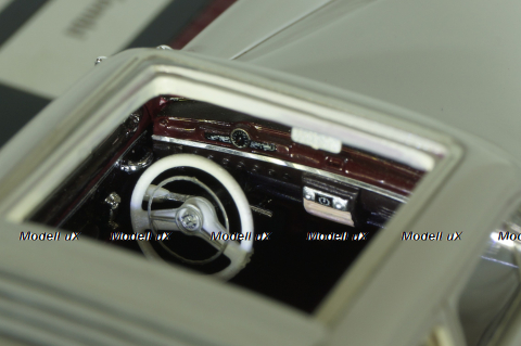 Mercedes 180B (W120) Kombi open roof 1960 grey, Matrix 1:43