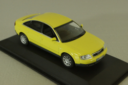 Audi A6 (C5) 1997, yellow, 132093, Minichamps 1:43 