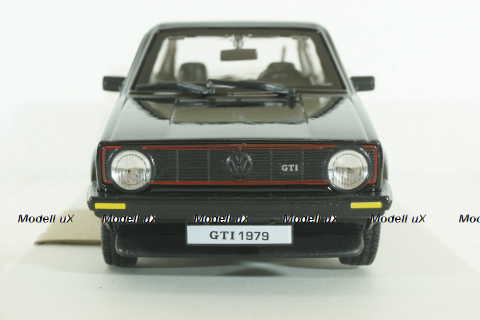 Volkswagen Golf MKI Gti 1979, black, BU21089BK, Burago 1:24