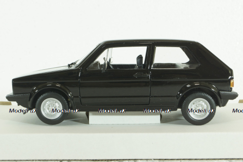 Volkswagen Golf MKI Gti 1979, black, BU21089BK, Burago 1:24