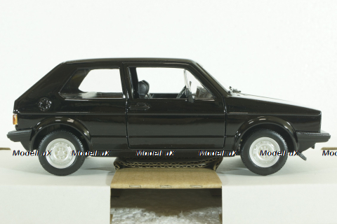 Volkswagen Golf MKI Gti 1979, black, BU21089BK, Burago 1:24