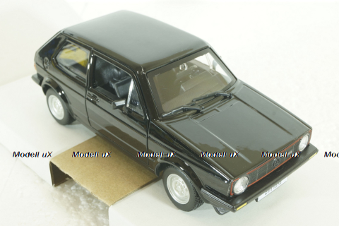 Volkswagen Golf MKI Gti 1979, black, BU21089BK, Burago 1:24