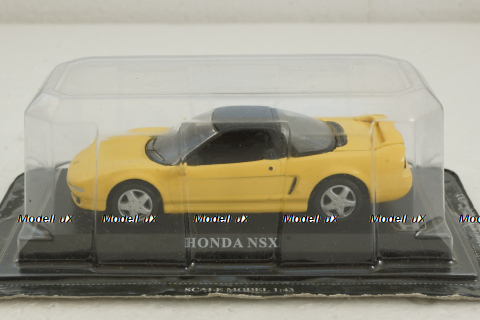 Honda NSX, yellow, Del Prado 1:43