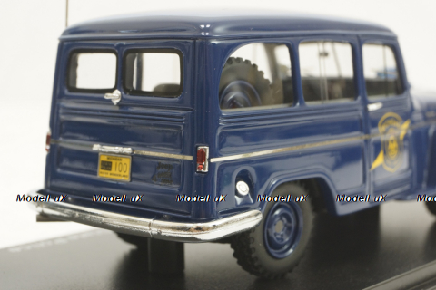 Willys Jeep Station Wagon Michigan State Police, 49538, NEO 1:43 Уценка!