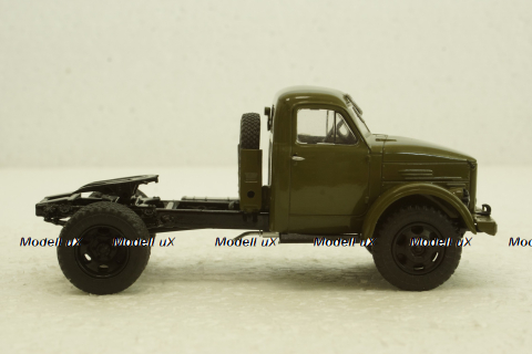 Газ-51П тягач, хаки, АвтоИстория 1:43