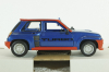 Renault R5 Turbo 1982, blue/red, BU21088B, Burago 1:24