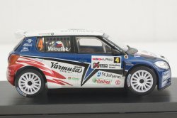 Skoda Fabia Super 2000, Valasska Rally 2000, #4, Abrex 1:43