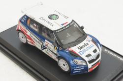 Skoda Fabia Super 2000, Valasska Rally 2000, #4, Abrex 1:43