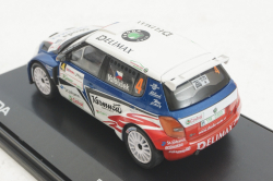 Skoda Fabia Super 2000, Valasska Rally 2000, #4, Abrex 1:43