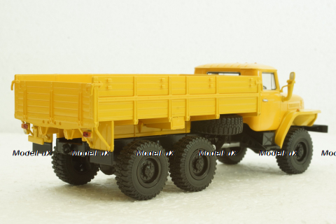 Урал-43202 борт, жовтий, АвтоИстория 1:43