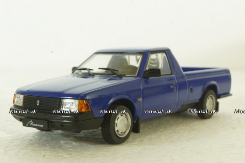 Москвич-2335, пикап, синий, Автолегенды СССР 1:43