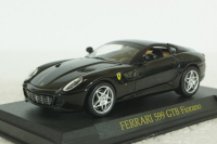 Ferrari 599 GTB Fiorano, black, Ferrari Collection, Eaglemoss 1:43