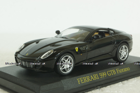 Ferrari 599 GTB Fiorano, black, Ferrari Collection, Eaglemoss 1:43