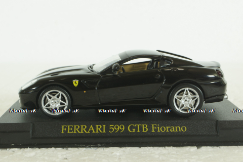 Ferrari 599 GTB Fiorano, black, Ferrari Collection, Eaglemoss 1:43