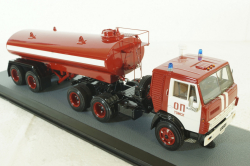 Камаз-5410 с п/прицепом цистерной, большой емкости, TruckTyr 1:43