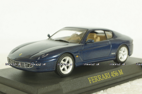 Ferrari 456 M, blue, Ferrari Collection, Eaglemoss 1:43