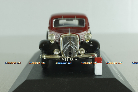Citroen Traction 7C Berline 1936, red, N001, Sun Star 1:43