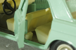 Газ-24, такси бирюзовая, июль 86г., Тантал/Радон 1:43